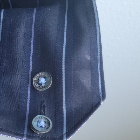 Bugatchi Uomo Button Up Roll Cuff Long Sleeve Shirt - Picture 7 of 8